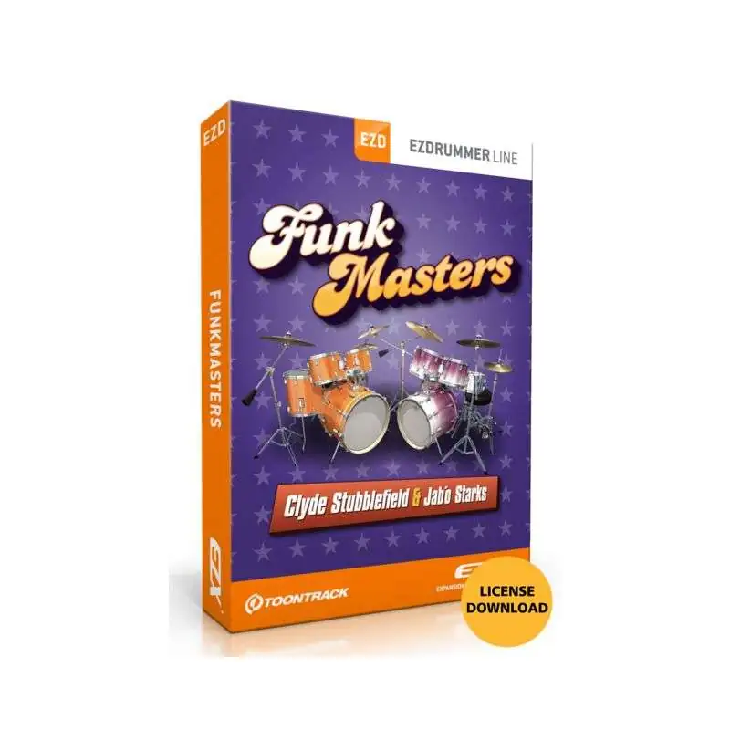 Toontrack EZX Funkmasters VST codice di licenza