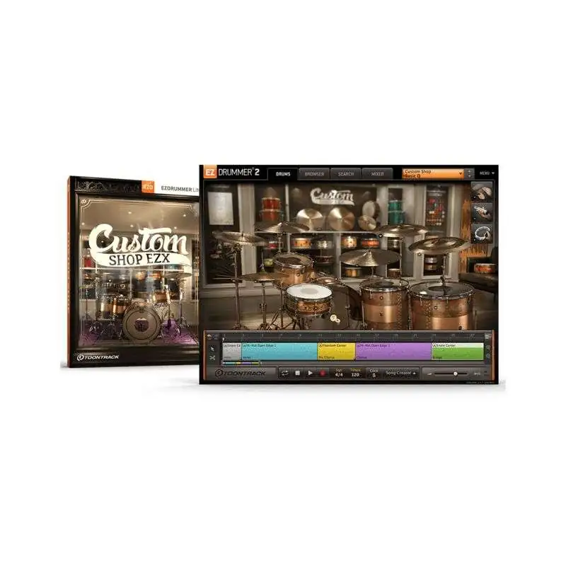 Toontrack Custom Shop EZX VST codice di licenza