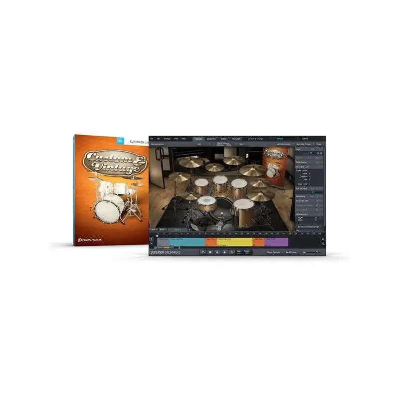 Toontrack Custom and Vintage SDX License Code