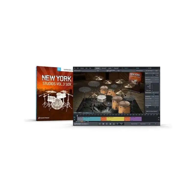 Toontrack New York Studios Vol.3 SDX License Code