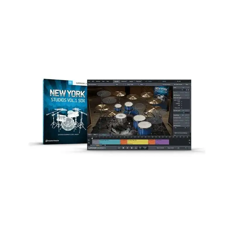 Toontrack New York Studios Vol.1 SDX VST Licence code