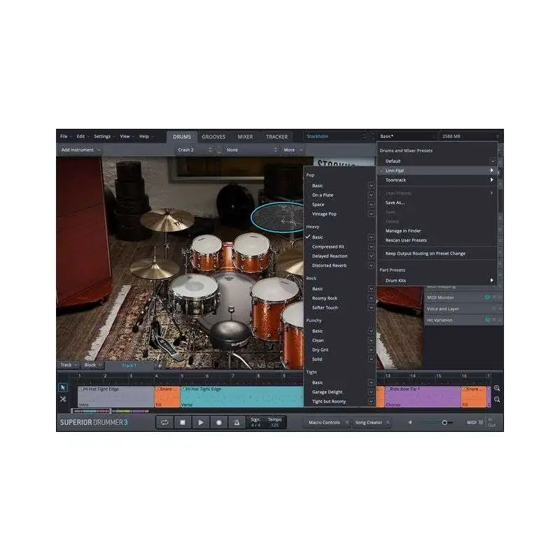 Toontrack Stockholm SDX VST Lizenzcode Toontrack Stockholm SDX VST Lizenzcode