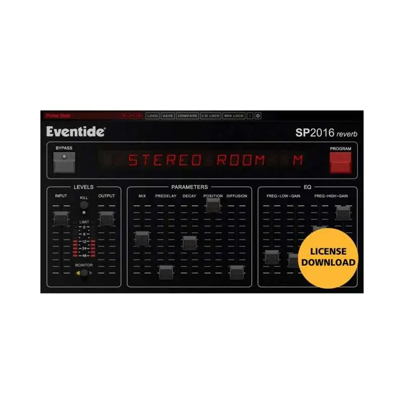 Eventide SP2016 Reverb License Code