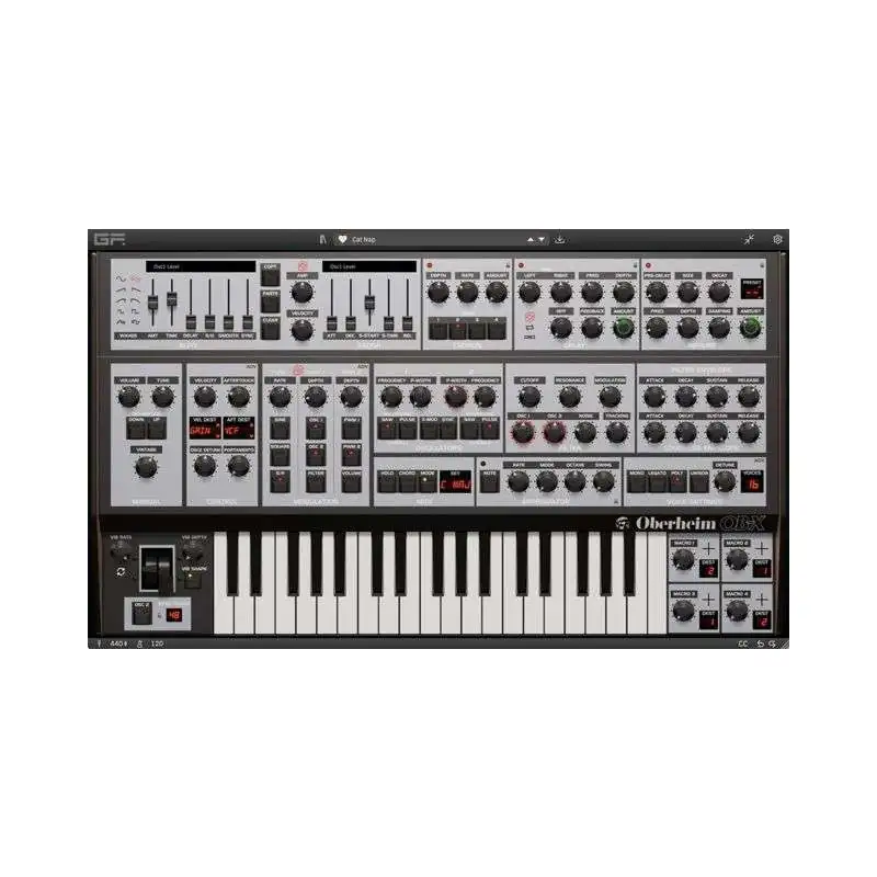 GForce Oberheim OB-X VST código de licencia