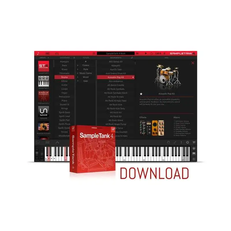 IK Multimedia SampleTank 4 Upgrade License Code VST Licence
