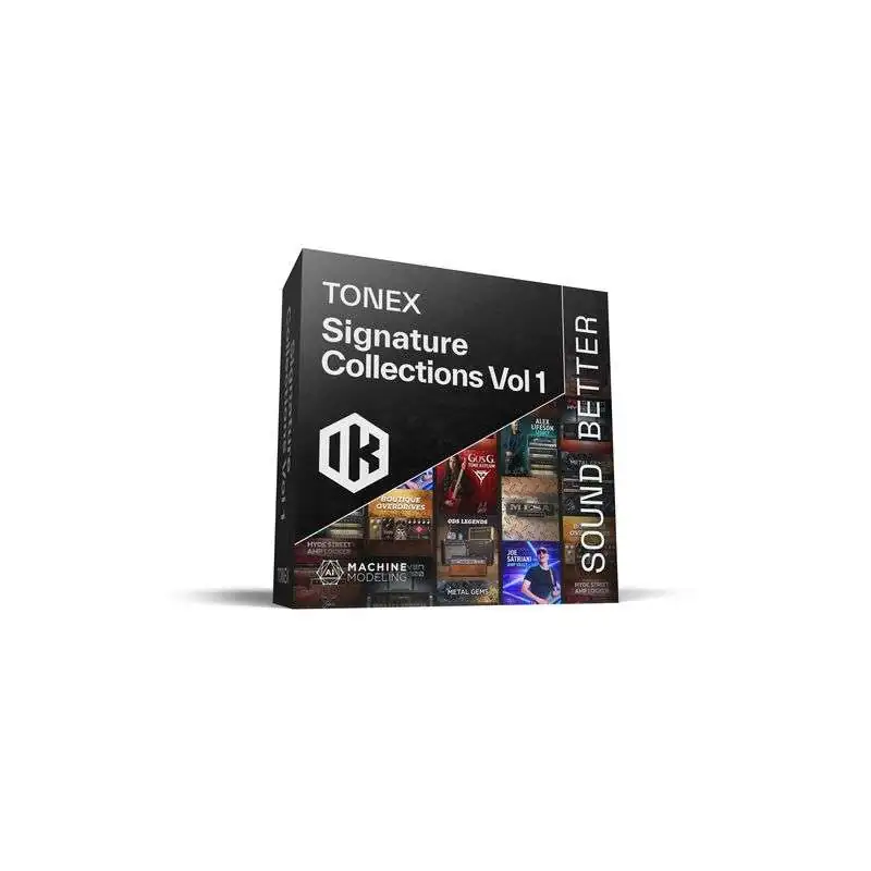 IK Multimedia TONEX Signature Collections Vol 1 License Code
