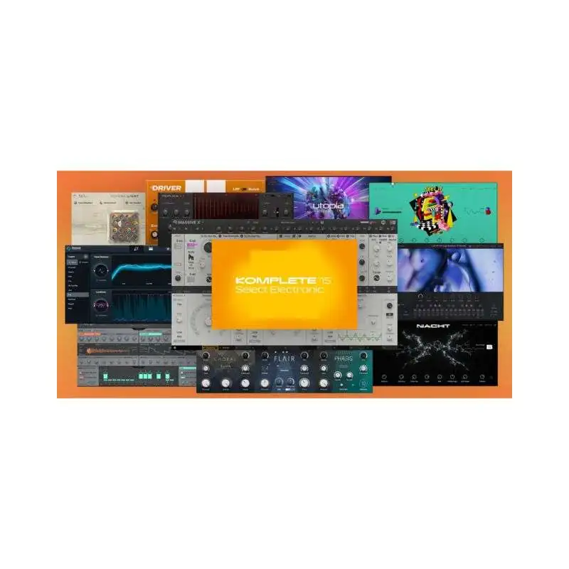 Native Instruments Komplete 15 Select Electronic VST license code