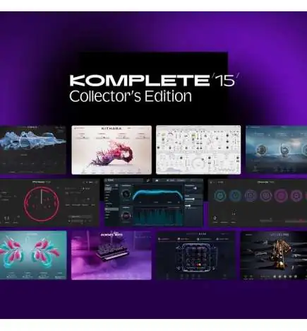 Native Instruments Komplete 15 Collectors Edition Update VST codice di licenza