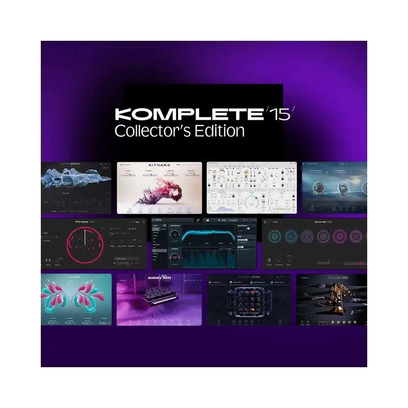Native Instruments Komplete 15 Collectors Edition VST Lizenzcode