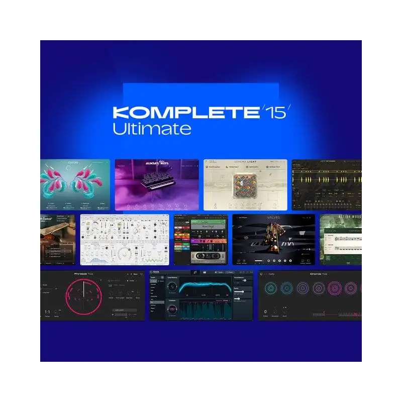 Native Instruments Komplete 15 Ultimate Update VST codice di licenza