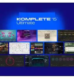 Native Instruments Komplete 15 Ultimate Upgrade von Standard License Code VST Licentie