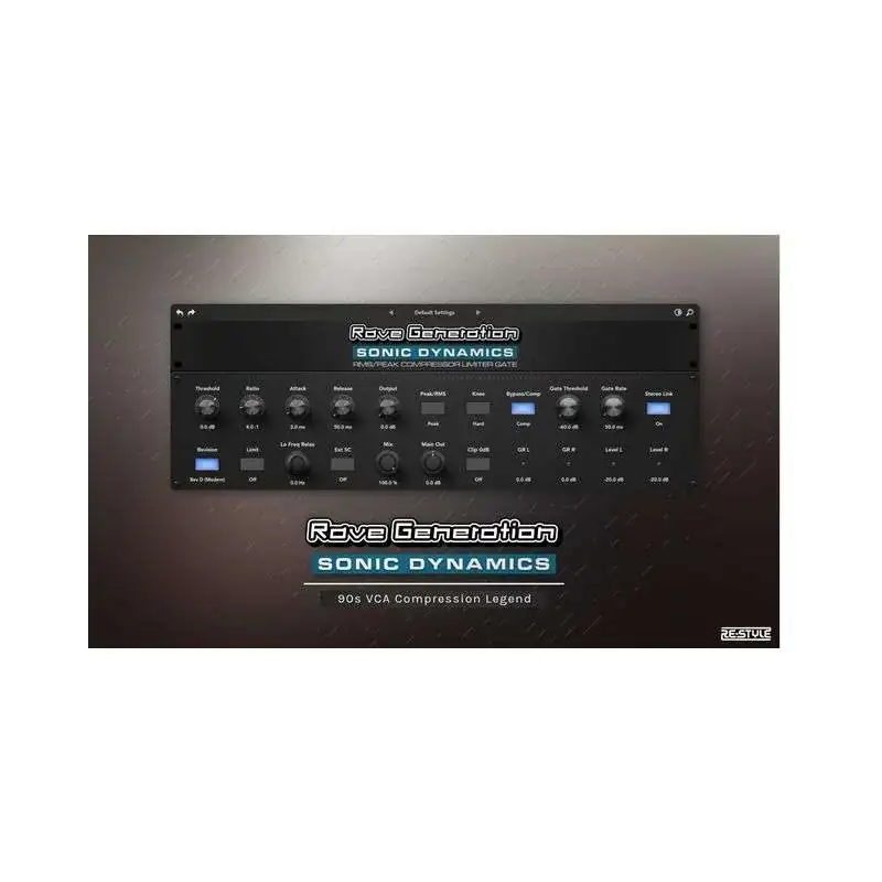 Rave Generation Sonic Dynamics VST código de licencia
