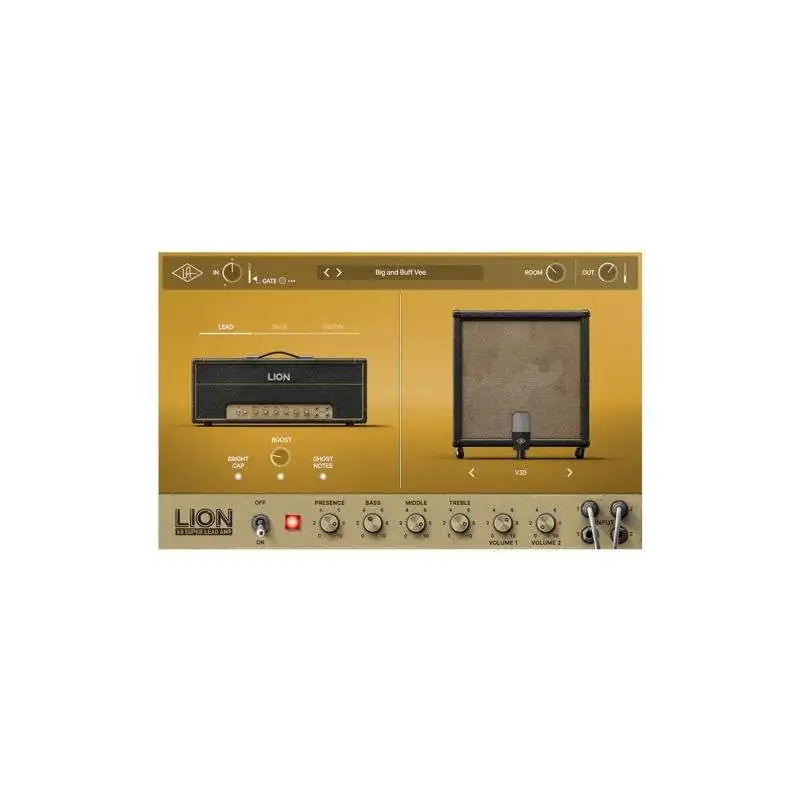Universal Audio Lion '68 Super Lead Amp VST Licence code