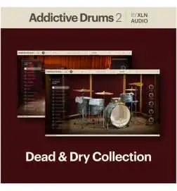 XLN Audio Addictive Drums 2 Dead Dry Collection VST licentiecode