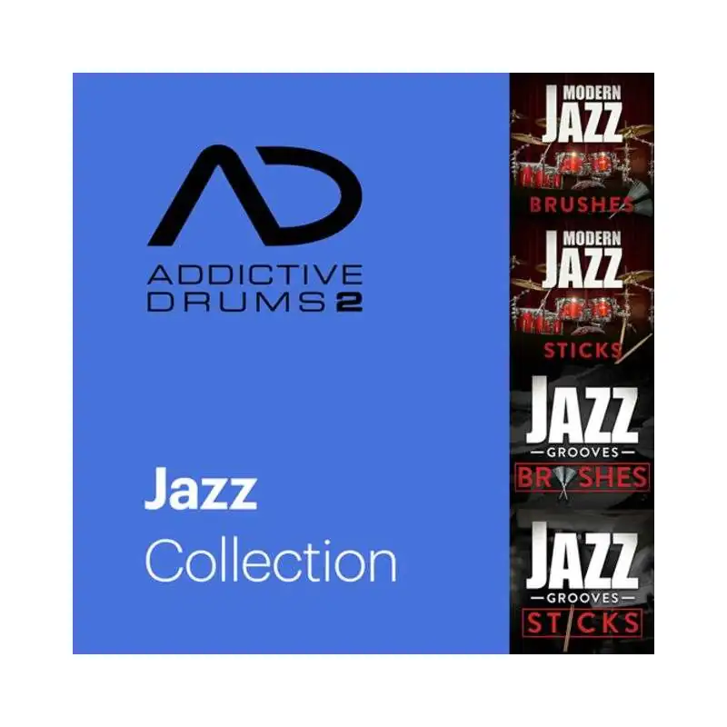 XLN Audio Addictive Drums 2 Jazz Collection VST codice di licenza XLN Audio Addictive Drums 2 Jazz Collection VST codice di licenza
