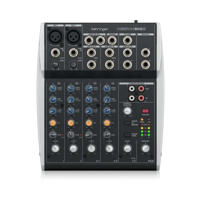 Behringer XENYX 802S Analog mixing console Behringer XENYX 802S Analog mixing console