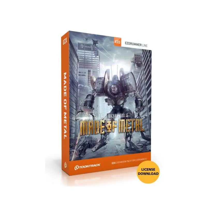Toontrack EZX Made of Metal License Code VST licentiecode