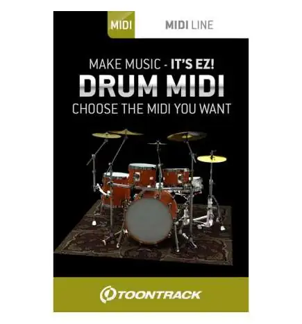 Toontrack Generic Drum MIDI-Pack License Code