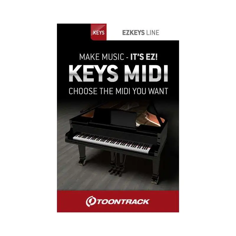 Toontrack Generic EZkeys MIDI-Pack License Code