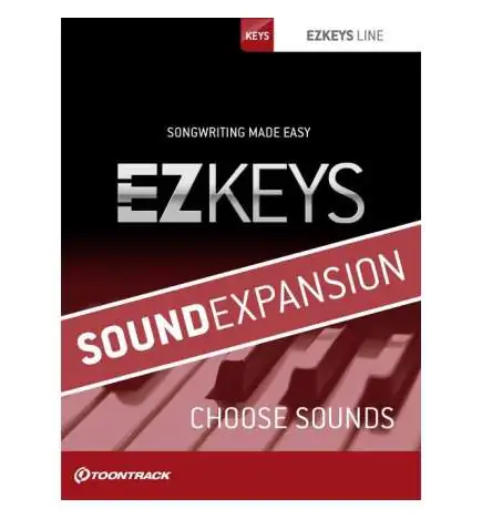 Toontrack EZkeys Sound Expansion VST Lizenzcode