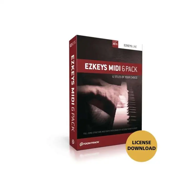 Toontrack EZkeys MIDI 6 Pack License Code VST codice di licenza