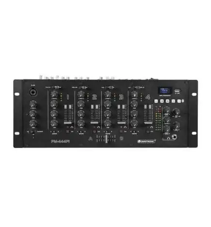 Omnitronic PM-444Pi Bluetooth USB Mixeur DJ
