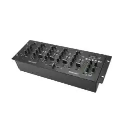 Omnitronic PM-444Pi Bluetooth USB DJ Mixer