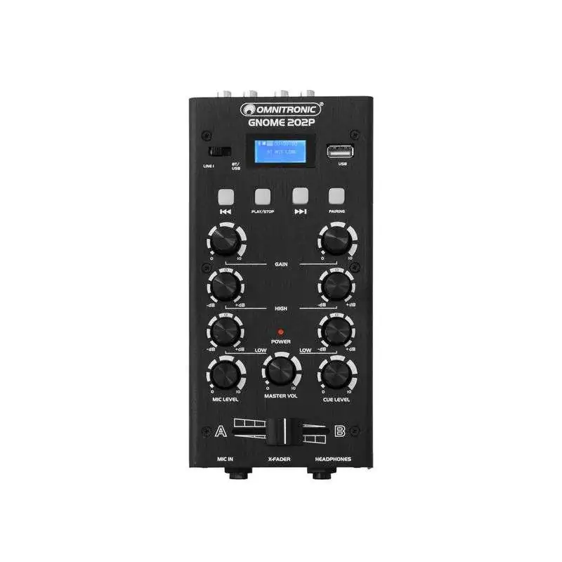 Omnitronic GNOME-202P Black DJ Mixer