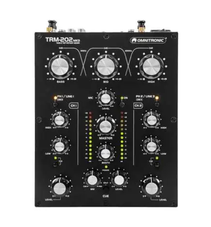 Mixeur rotatif Omnitronic TRM-202MK3