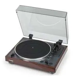 Thorens TD 102 A (walnut, incl. AT VM95E) Hifi giradischi