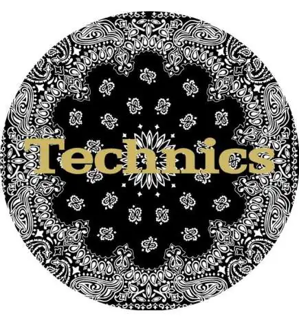 Magma 60689 Technics Turntable Slip-Mats (Bandana 1)