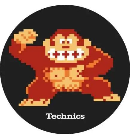 Magma 60676 Technics Turntable Slip-Mats (Donkey Kong)