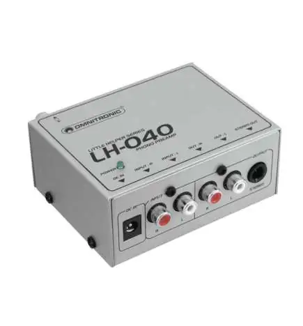 Omnitronic LH-040 Preamplificatore phono