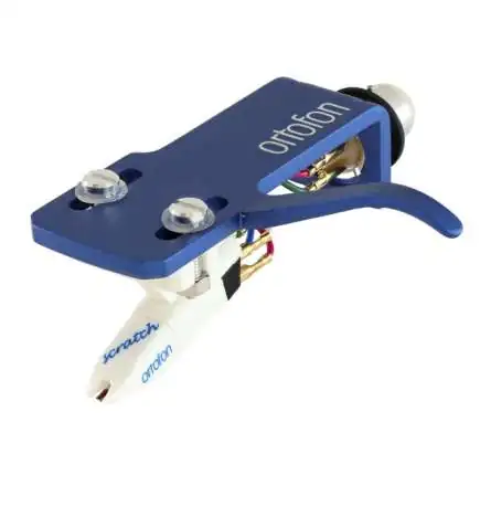 Ortofon OM Scratch (incl. Headshell SH-4) Células Cabeças para gira discos Branco