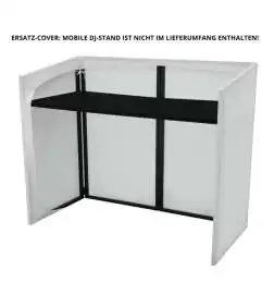Omnitronic Mobile DJ Stand Cover White