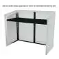 Omnitronic Mobile DJ Stand Cover White
