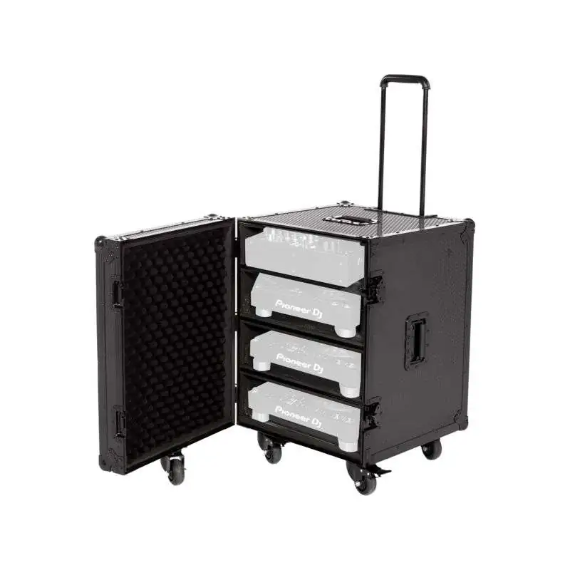 UDG Ultimate Flightcase 4 CDJ / Mixer, black Plus (U91101BL)