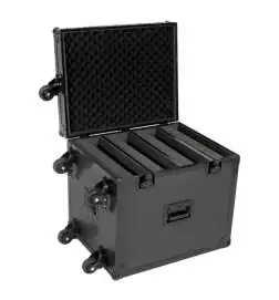 UDG Ultimate Flightcase 4 CDJ Mixer, black Plus (U91101BL)