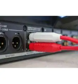 DJ TECHTOOLS Chroma Cables Audio MK2 RCA RCA - Red