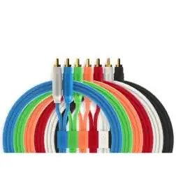 DJ TECHTOOLS Chroma Cables Audio MK2 RCA RCA - Red