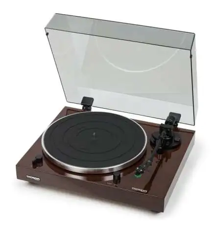 Thorens TD 202 walnut (incl. AT 95E) Hifi giradischi
