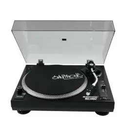 Omnitronic BD-1320, black giradischi