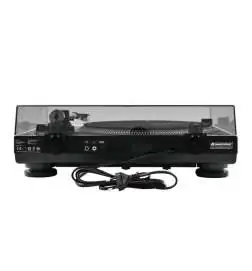 Omnitronic BD-1320, black record player