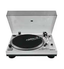 Omnitronic BD-1380 USB, silver giradischi