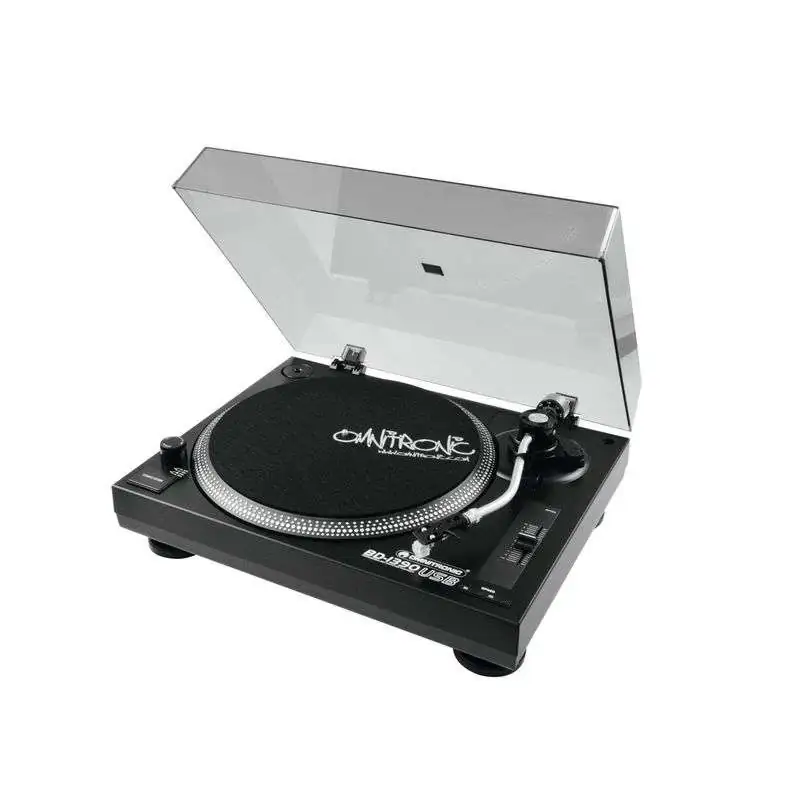 Omnitronic BD-1390 USB, black giradischi