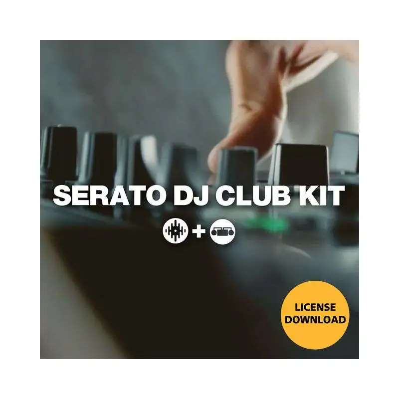Serato DJ Club-Kit (Code Letter) - Briefsendung mit Code