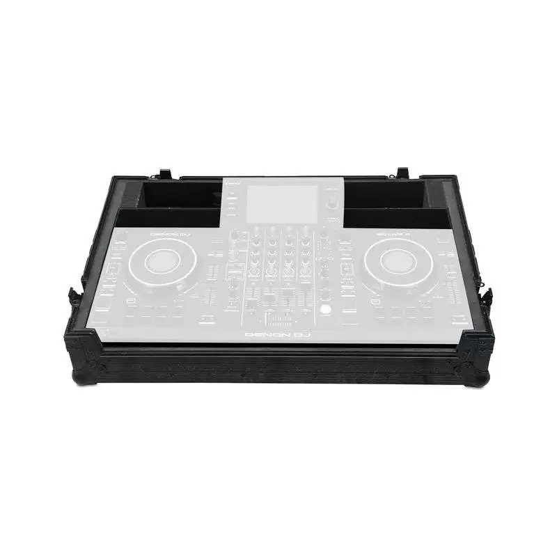 UDG Ultimate Flightcase Denon DJ SC LIVE 4 Black Plus Wheels (U91081BL)