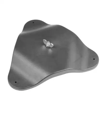 Adam Hall Floor and Wall Mounting Plate