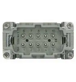 Showtec ILME 10 pol insert macho