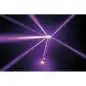 Showtec Airstrike 5R Quad Beam Effect